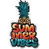 Summer Vibes Pineapple Design