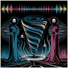 Futuristic Mystical Spiral Duo