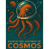 Octopus Retro Sci-Fi Space