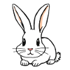 Sketched Rabbit with Long Ears