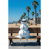 Summer Snowman with Goggles
