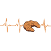 Croissant Heartbeat Food Lover Croissants