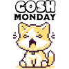 Pixel Art Cute Shiba Inu