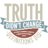  Truth Didn't Change Definitions Did | Bold