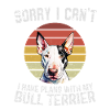 Bullterrier Humorvolles Zitat-Design