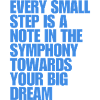 Inspirational Symphony Quote Design