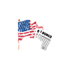 Drapeau des États-Unis Bunco Play Dice Player Gift