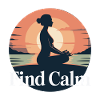 Serene Sunset Meditation Design