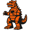 Futuristic Dragon Robot
