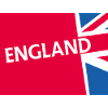 Flagge von England mit modernem Touch