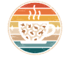 Kaffeetasse im Leopardenmuster Kaffee