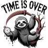 Sloth Grim Reaper Time