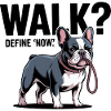 French Bulldog Walk Time
