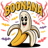 Boonana Geist Banane Kostüm