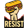 Résistance audacieuse Resist_DC_Sandwich_Thrower alimentaire