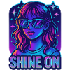 Galactic Girl Shine On Design