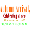 Vivid Autumn Leaves Pattern Tee
