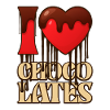 Chocolate Heart Latz Design