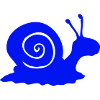 Snail shell snail nudibranch silhouette