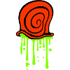 Snail shell, snail, slime, disgusting, slimy