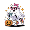 Halloween Boys Kids Ghost Gamer Scary Costume