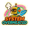 Retro Robot Surfkunst Design