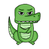 Crocodile No Lust Cartoon