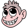 Funny Monkey Head