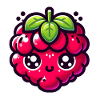 Raspberry Kawaii Illustration