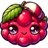 Kawaii Raspberry with Stunning Eyes