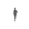 Runner on the move