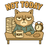 Chat têtu