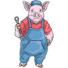 Pig Mechanic Wrench