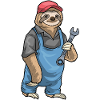 Sloth Mechanic Wrench