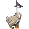 Duck Halloween Witch