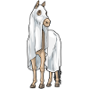 Pferd Halloween Geist