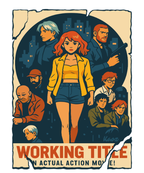 Dark crime drama with a strong heroine