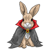 Bunny Halloween Vampire