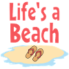 Life's a Beach Flip-Flops