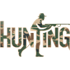 Hunting  - Cool Camo Hunter Logo