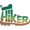Wanderer Typografie - Wandern Design
