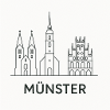 Münster Skyline – Line Art
