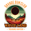 Wasteland Treasure Hunter Design – Fantasy Adventure