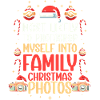 Festive Family Christmas Selfie Message