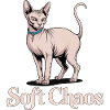 Soft Chaos Sphynx Cat