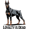 Majestic Doberman Illustration