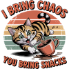 Chaos Cat and Snacks
