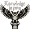 Knowledge Is Pain Owl