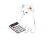 Humorous Cat Math Design