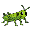 Grasshopper Funny Comic Insect Shirt